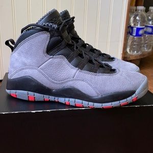 Air Jordan 10 Retro (GS), Cool Grey/Infrared-Black